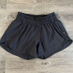 Black LuluLemon shorts, size 6